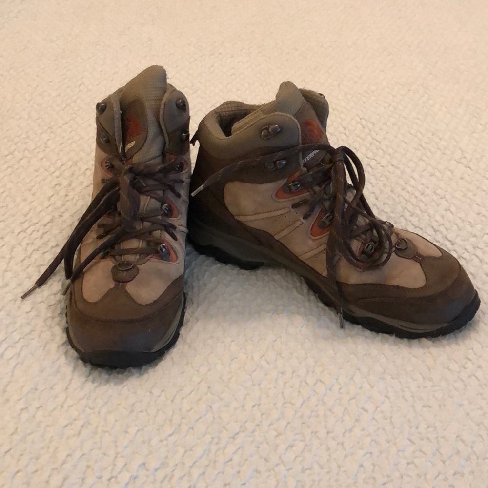 The North Face waterproof hikkng boots, size 10.5